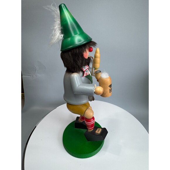 Steinbach Christian Ulbricht Erzgebirge Bavarian Beer Smoker 12" Germany - Picture 6 of 10